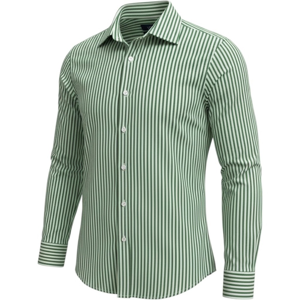 1901 Mens Trim Fit Striped Button Down Shirt 15.5 32-33 ND277662MN